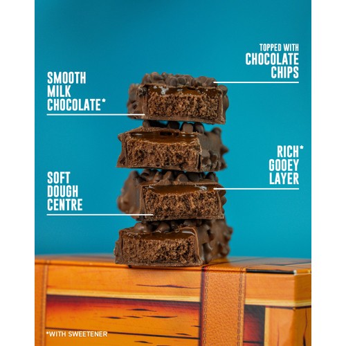 Grenade Protein Bars Chocolate Chip Salted Caramel 4 x 60g