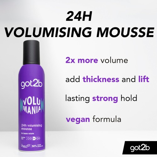 Got2b Volumania Mousse 250ml