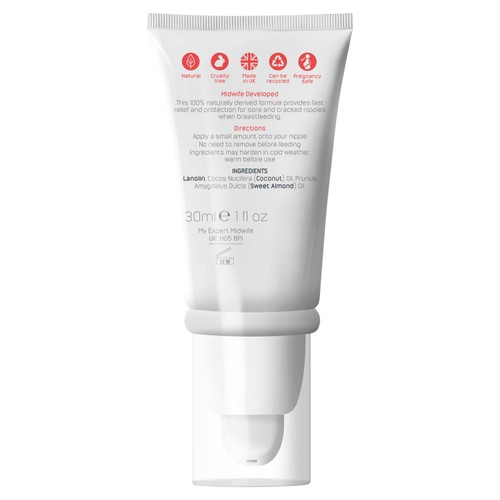 My Expert Midwife Nipple Balm Tube - Morrisons Online Groceries