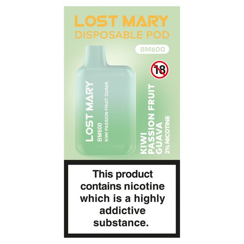 Elf Lost Mary Bm600 Kiwi Passion Fruit Guava 20mg/2ml