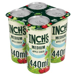 Inch's Medium Apple Cider Cans 4x440ml product image