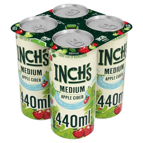 Inch's Medium Apple Cider Cans