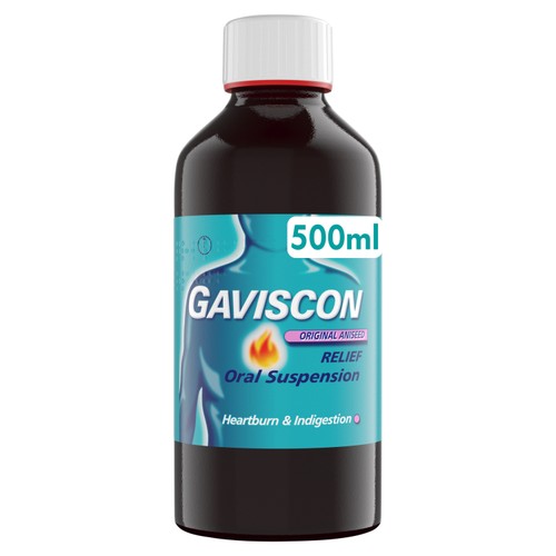 Gaviscon Liquid Original Aniseed 500ml