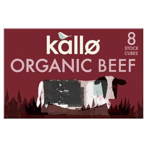 Kallo Organic Beef Stock 8 Cubes