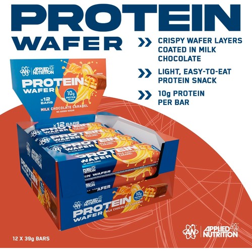 Applied Nutrition Protein Wafer Bar Chocolate Caramel