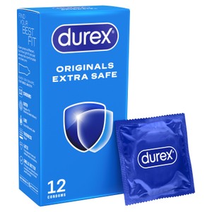 Durex Extra Safe Thick Condoms x12