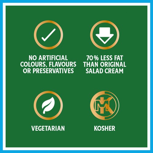 Heinz Salad Cream 70% Less Fat Extra Light 