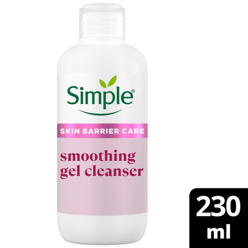 Simple Healthy Skin Barrier Smoothing Gel Cleanser