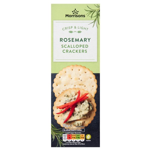 Morrisons rosemary crackers