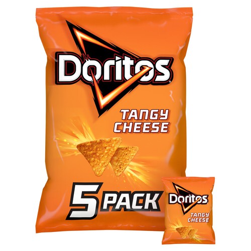 Doritos Tangy Cheese Multipack Tortilla Chips Crisps