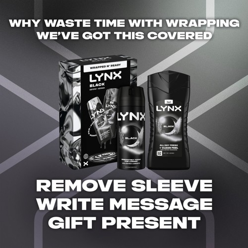 Lynx Duo Black Gift Set
