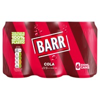 Barr Cola Cans