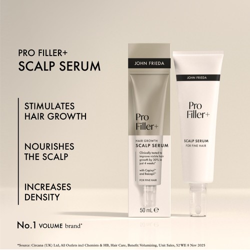 John Frieda Pro Filler + Hair Growth Scalp Serum 50ml