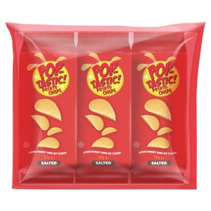 Pop-Tastic! Potato Crisps Ready Salted 3 x 35g
