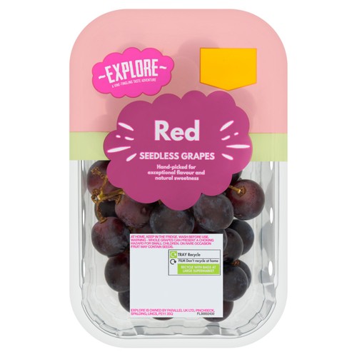 Explore red seedless grapes