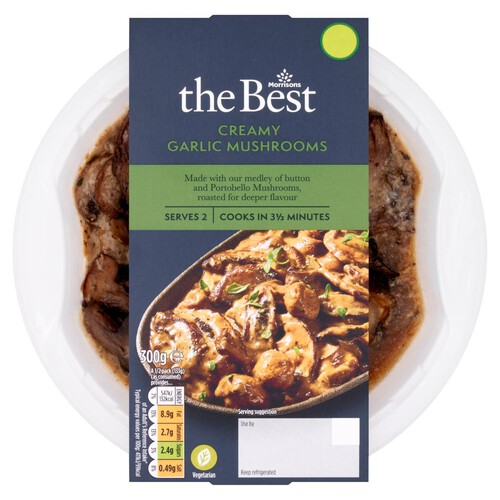 Morrisons The Best Dine In Creamy Garlic Mushrooms