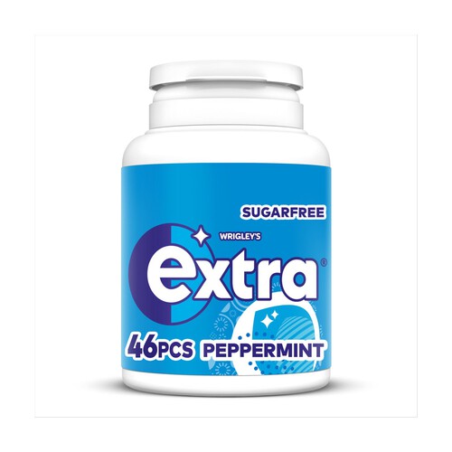 Wrigleys Extra Peppermint Sugarfree Chewing Gum 46 Pieces