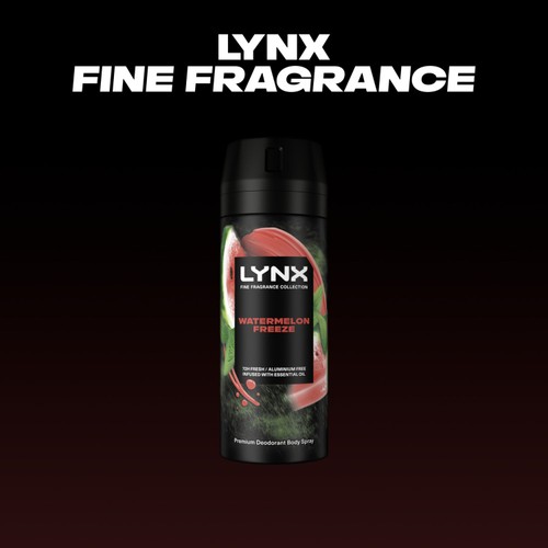 Lynx Fine Fragrance Collection Deodorant Bodyspray Watermelon Freeze 150ml