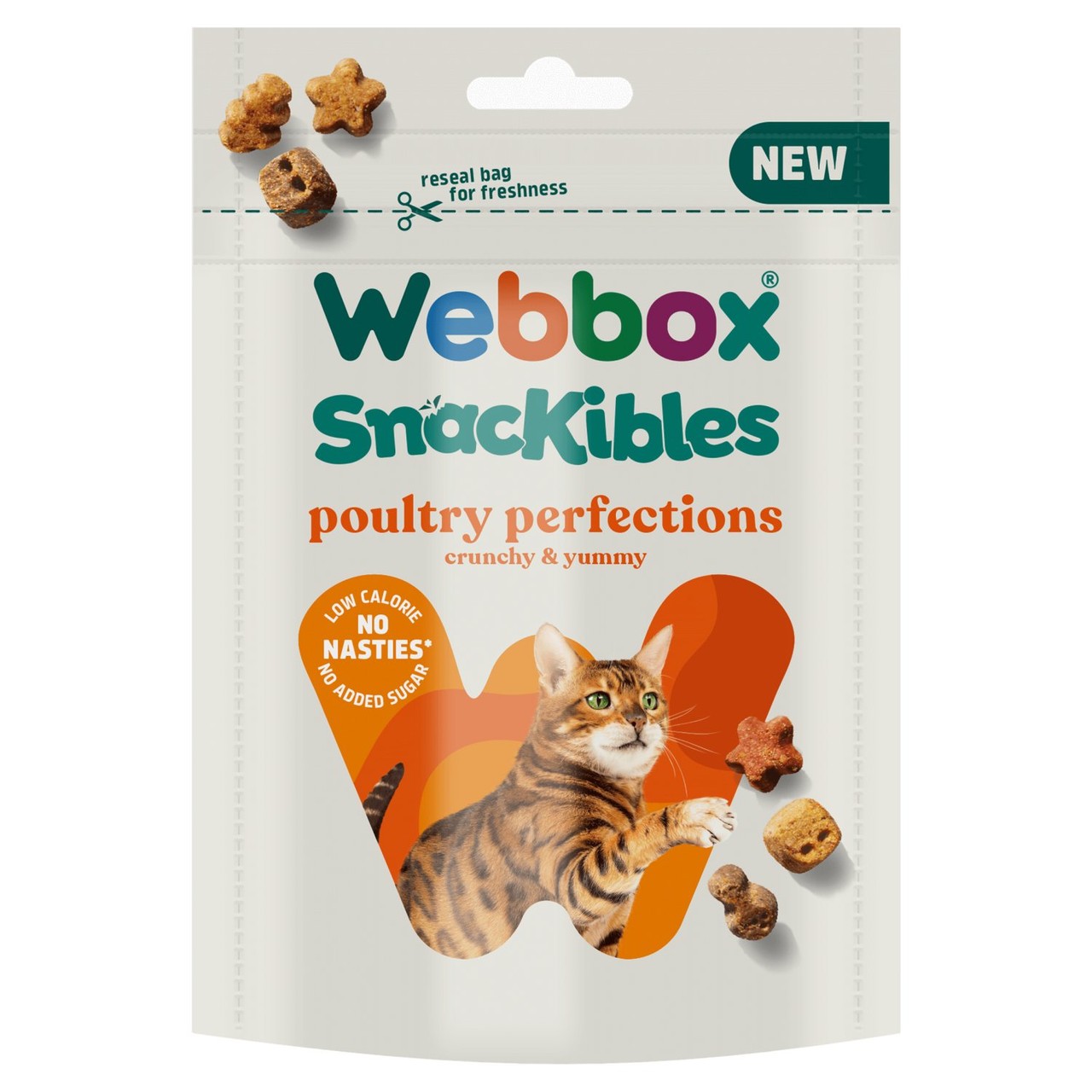 Webbox Snackibles Poultry Perfections 85g