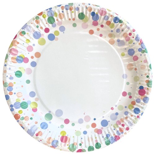 Nutmeg bubbles plates