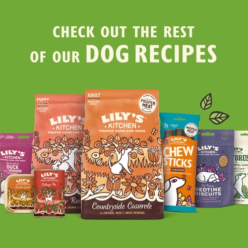 Lily's Kitchen Cracking Pork & Apple Sausages 