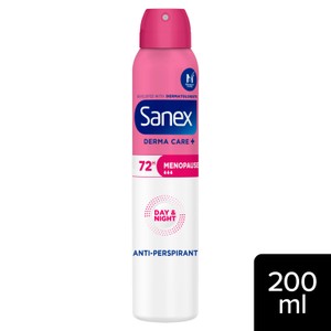 Sanex Derma Care+ Extra Control 72h Antiperspirant Spray Deodorant 200ml