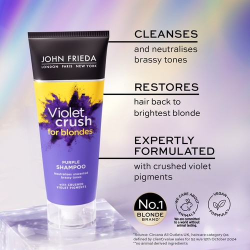 Herbishh Purple Shapoo & Conditioner Set, Neutralizes Yellow & Brassy - View #9