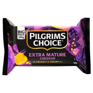 Pilgrims Choice Extra Mature Cheddar 550G