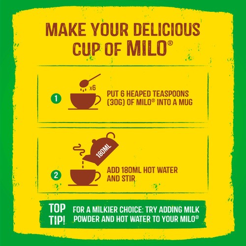 Milo Instant Malt Chocolate Drinking Powder Tin Singapore 400g