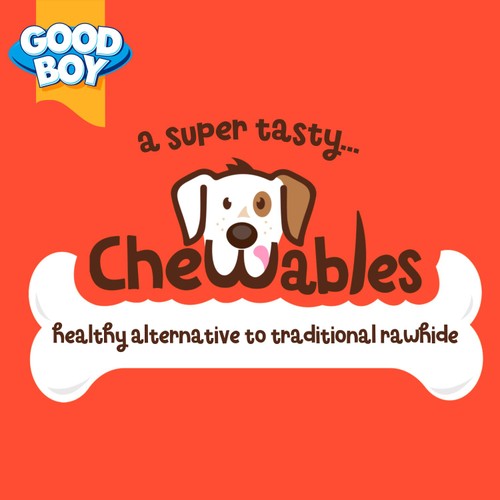 Good Boy Chewables Peanut Butter Medium Bones Dog Treats