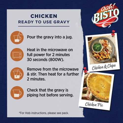 Bisto Signature Chicken Ready To Use Gravy 500ml