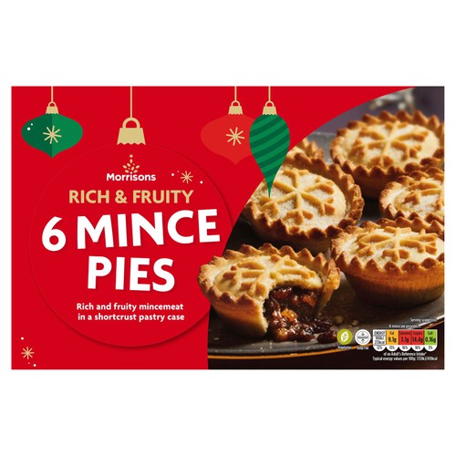 Morrisons Rich & Fruity Mince Pies       