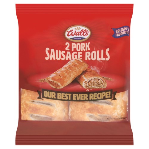 Wall's Sausage Rolls Twin Pack 2 x 80g