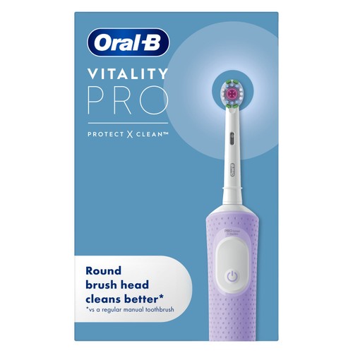 Oral-B Vitality Pro Lilac Mist Electric Rechargeable Toothbrush