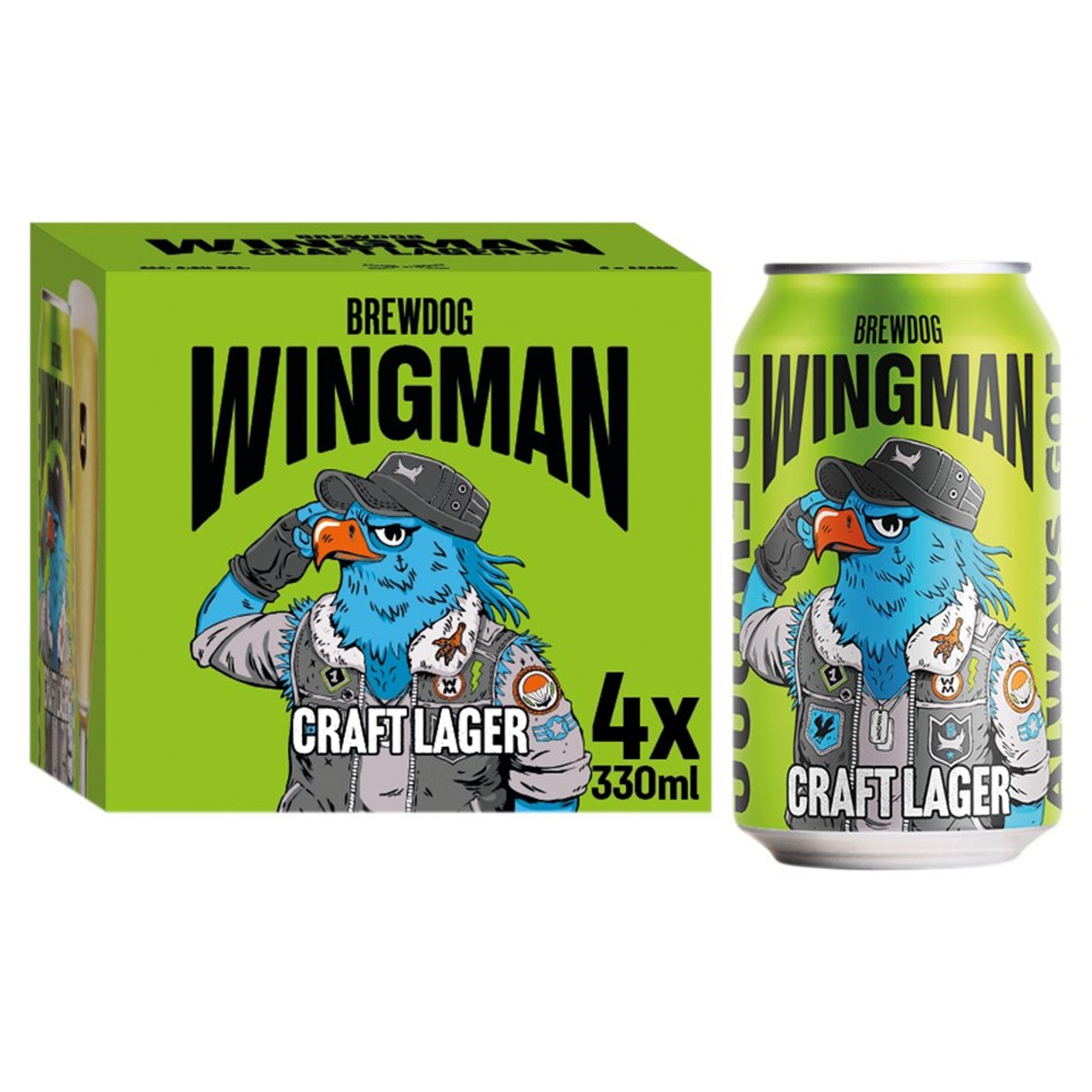 Brewdog Wingman Lager 4x330ml
