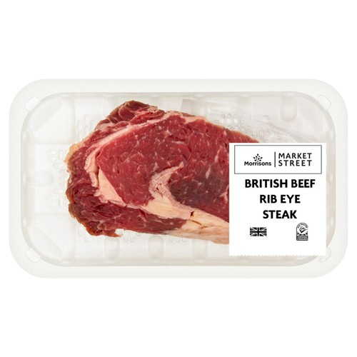 Morrisons British Prime Rib Eye Steak