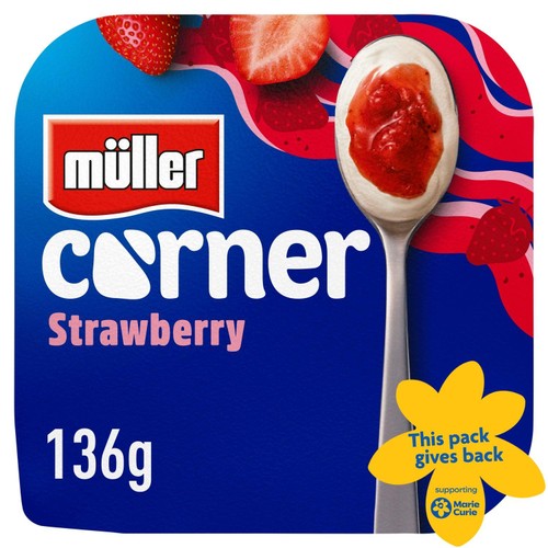 Muller Corner Strawberry Yogurt 136g