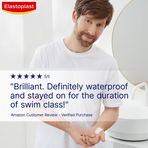 Elastoplast Antibacterial Xl 5 Waterproof Dressings