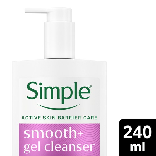 Simple Gel Facial Cleanser Smooth+ 240 ml