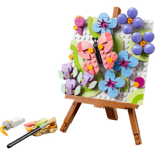 Lego Creator Floral Art Decor Painting 31390