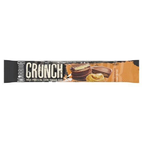 Warrior Crunch Dark Chocolate Peanut Bar 