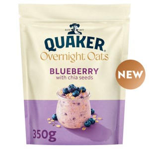 Quaker Blueberry Overnight Oats 350g