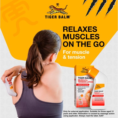 Tiger Balm Muscle Lotion 80ml