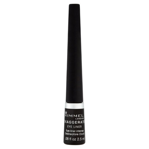 Rimmel London Exaggerate Liquid Liner 100% Black