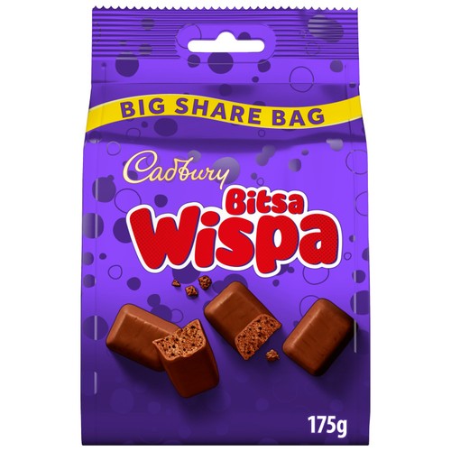 Cadbury Bitsa Wispa Chocolate Large Share Bag