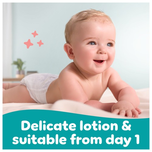 Pampers Sensitive 2 In 1 Baby Wipes 12 x 52 Pack