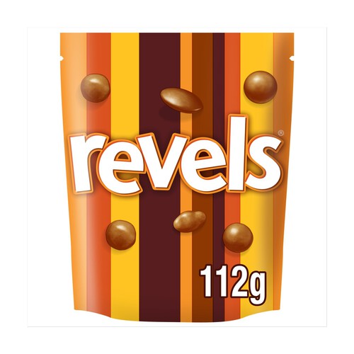 Revels Milk Chocolate with Raisins, Coffee or Orange Bites Pouch Bag