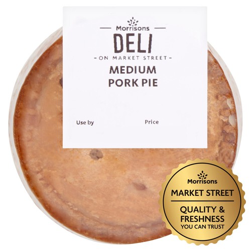 Market Street Deli Medium Pork Pie