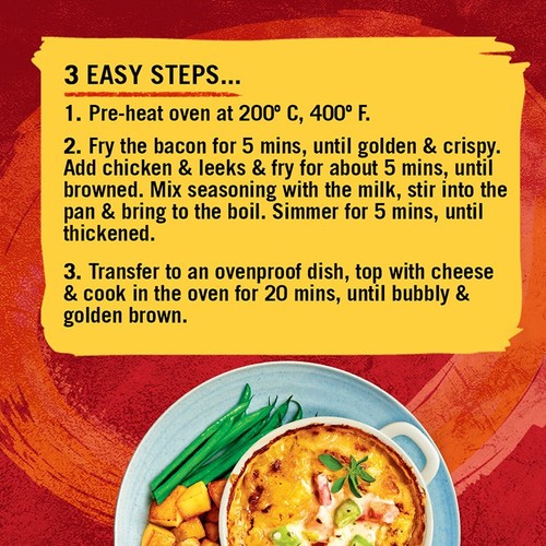 Schwartz Chicken & Leek Bake Recipe Mix
