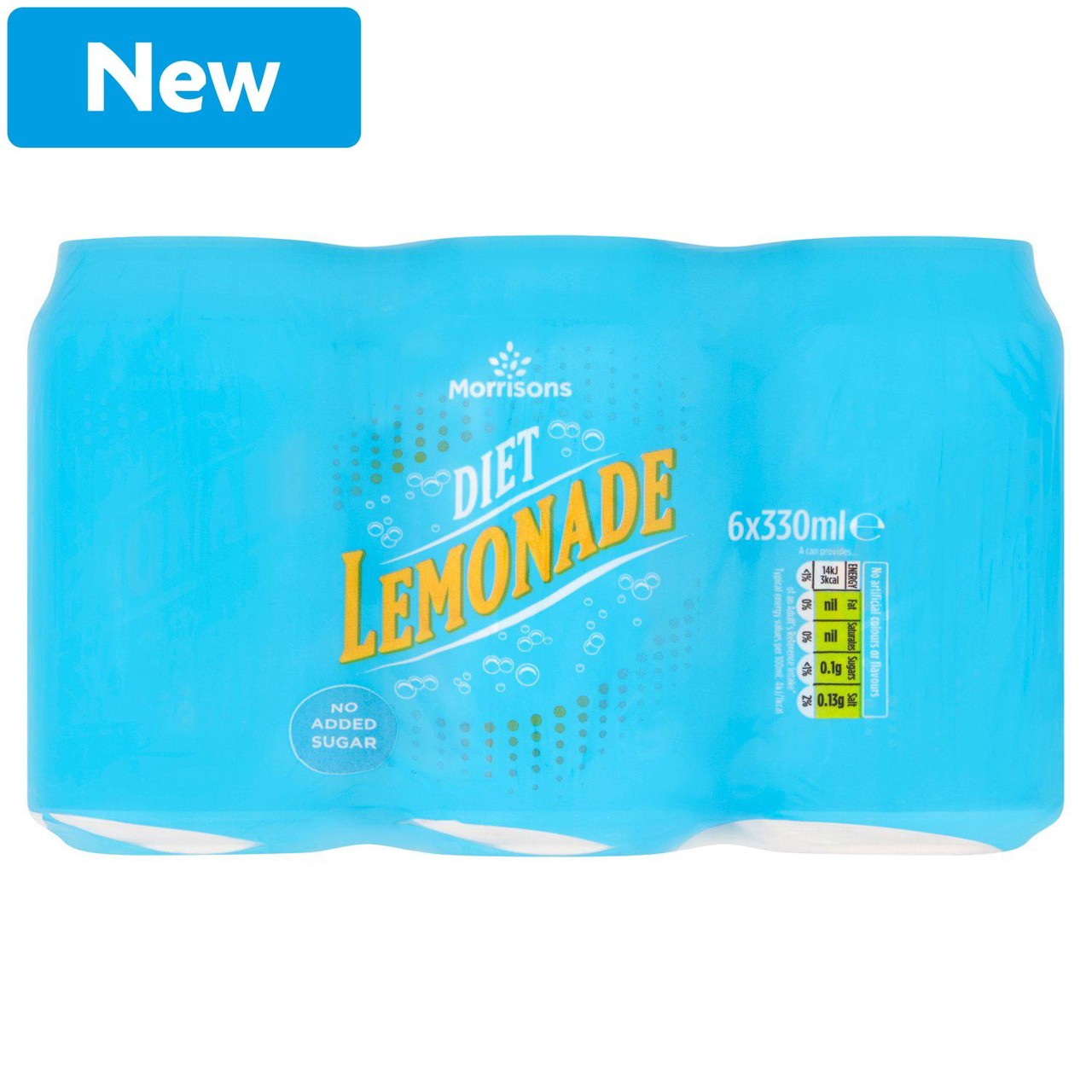 Morrisons Diet Lemonade 6 x 330ml